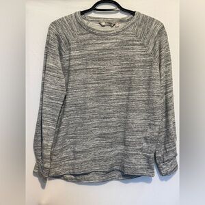 Athleta Bandha Gray Sweatshirt Pullover Womens Size XXS